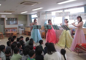 >演奏会（フルートアンサンブル）